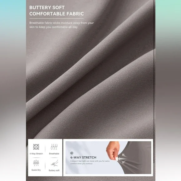 G Gradual Women's Joggers Pants with Zipper Pockets Tapered Running Sweatpants - Picture 6 of 7